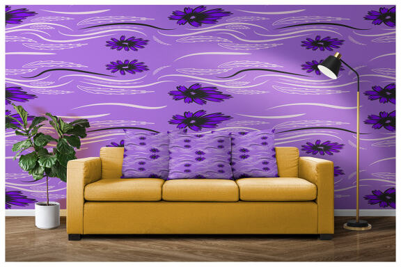 Folk Flowers Pattern Floral Print Ethnic Art