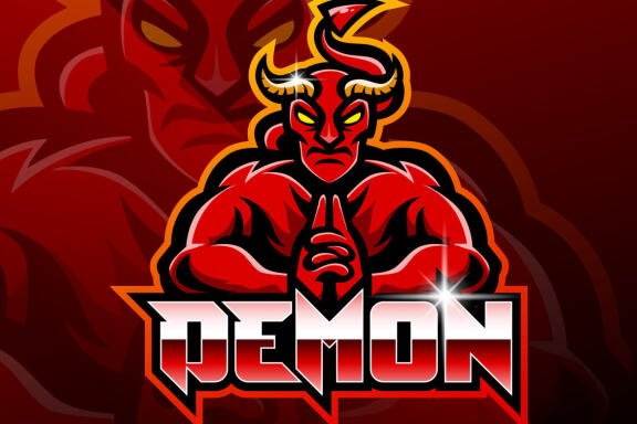 Demon Esport Mascot
