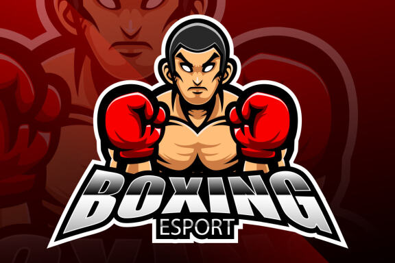 Boxing Esport Mascot