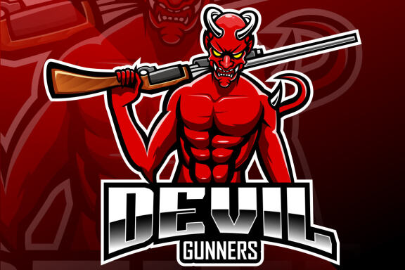 Devil Gunners Esport Mascot