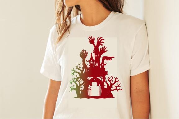 Halloween Scary House design
