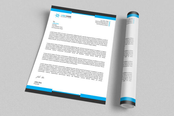 Minimal Letterhead Design