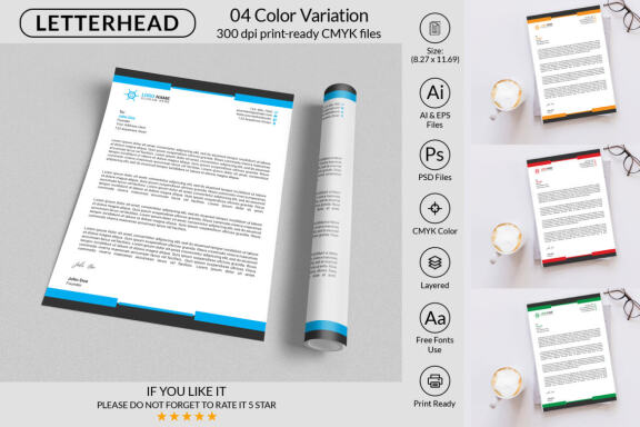 Minimal Letterhead Design