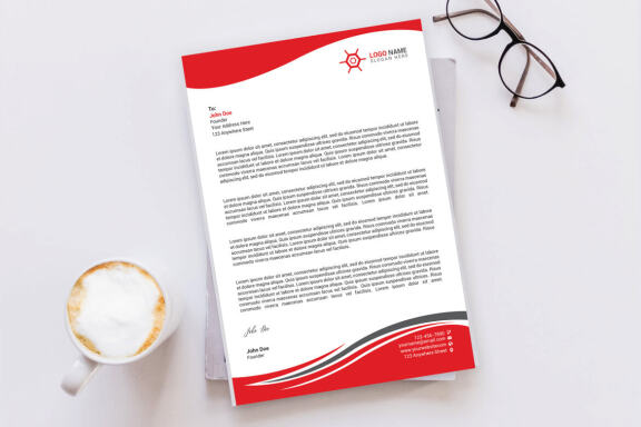 Creative Letterhead Design Template