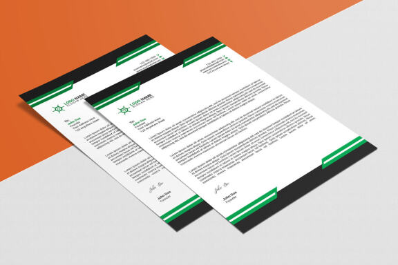 Letterhead Design Template