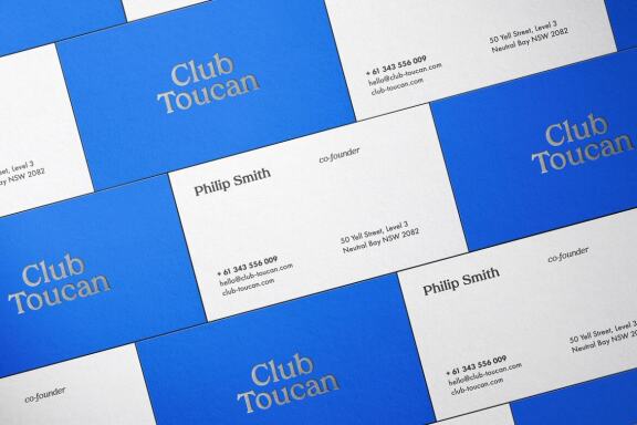 Business Cards Mockup Scene