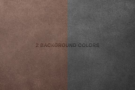 Leather Stamp Logo Mockup