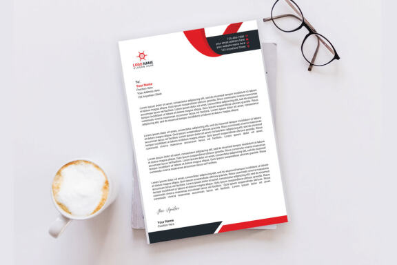 Creative Letterhead Design Template