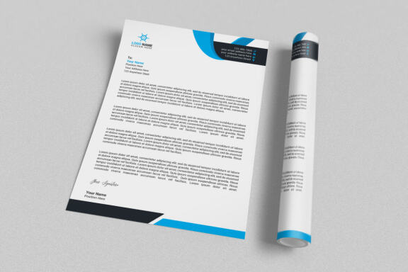 Creative Letterhead Design Template