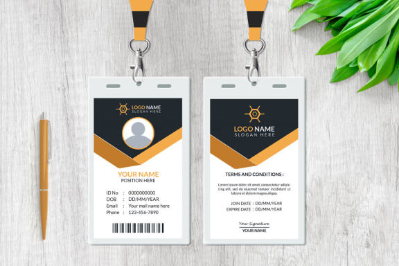  ID Card Design Template