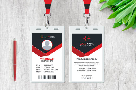 ID Card Design Template