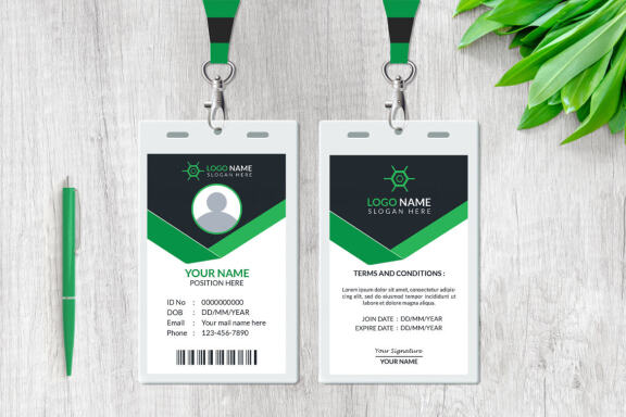  ID Card Design Template