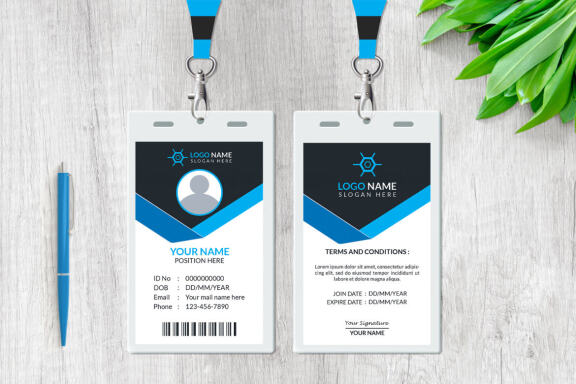  ID Card Design Template