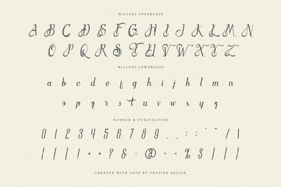 Endles Vintage Script