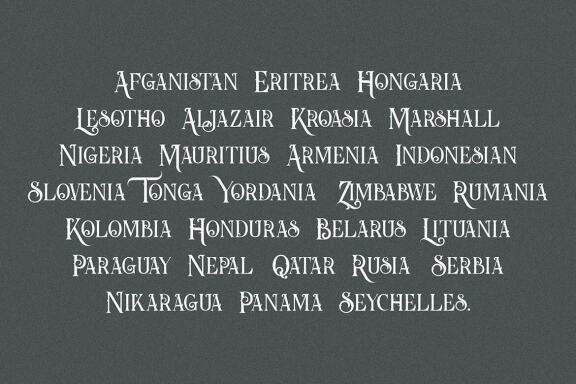 Rosemary Vintage Serif