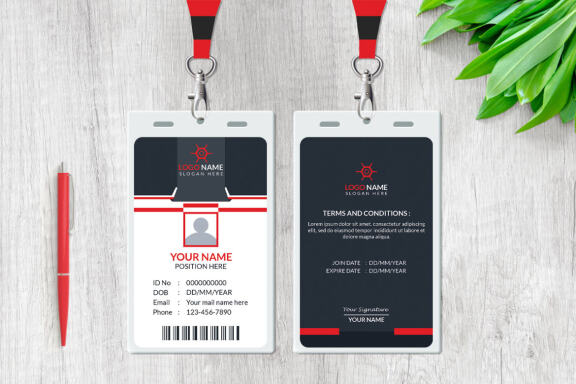 Creative Id Card Design Template