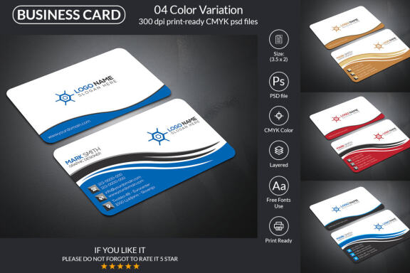 Creative Business Card Design Template