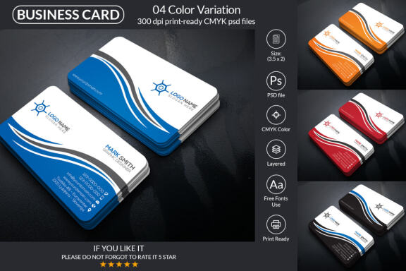 Creative Business Card Design Template
