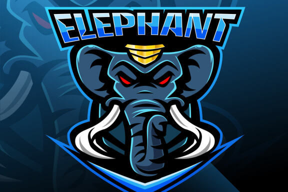 Elephant Head Mascot