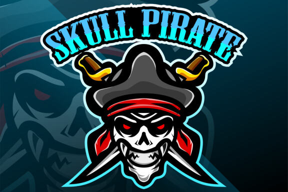 Skull Pirates Mascot