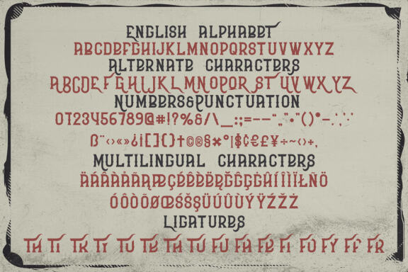 Whiskey Bar Label Font