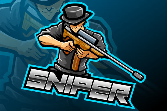 Sniper Esport Mascot