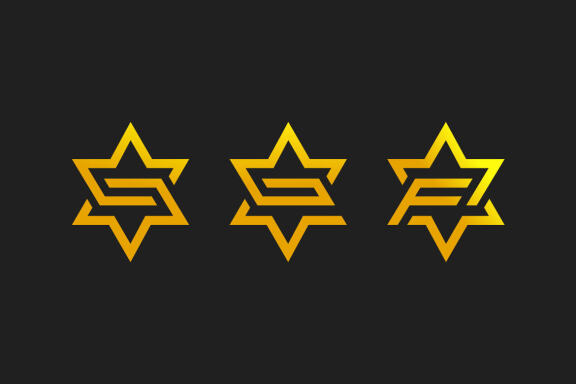 S G F Star - Free Logo Shapes