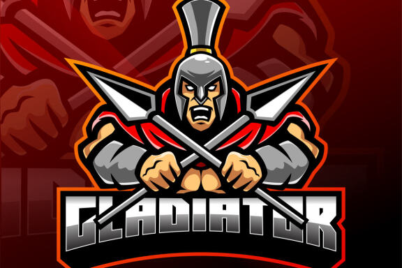 Gladiator Esport Mascot