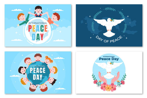 15 International Peace Day Illustration
