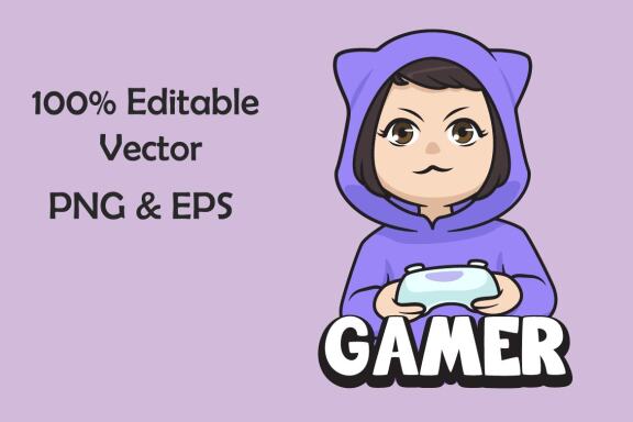 cute gamer girl