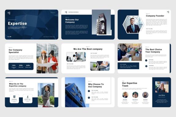 Expertise - Multipurpose Business Keynote Template