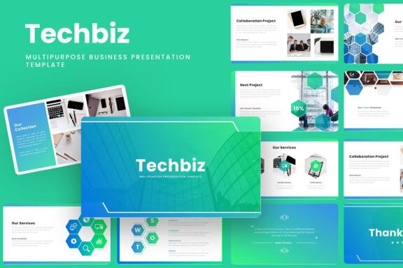 Techbiz - Multipurpose Business Google Slides Template