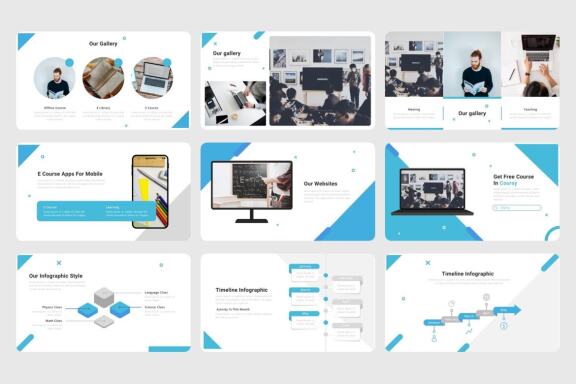 Coursy - Education School PowerPoint Template