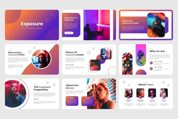 Exposure - Multipurpose Business Google Slides Template