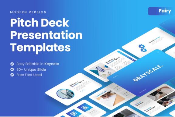 Grayscale - Multipurpose Business Keynote Template