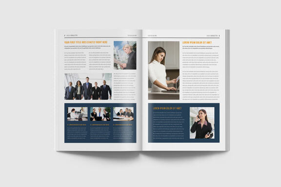 Indesign Newsletter Template