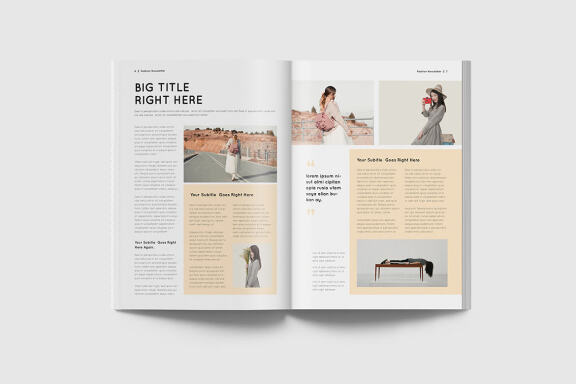 Indesign Newsletter Template