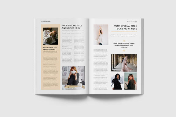 Indesign Newsletter Template