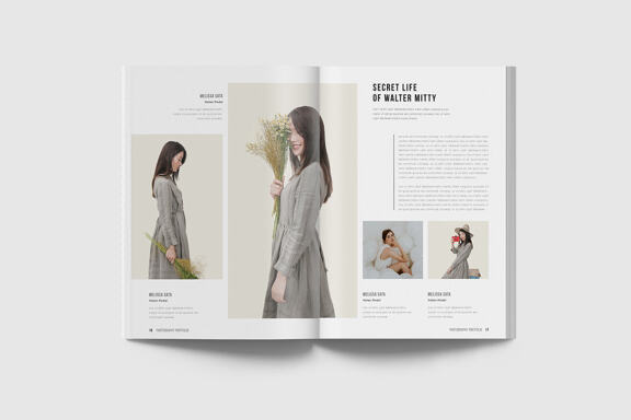 Portfolio Magazine Template