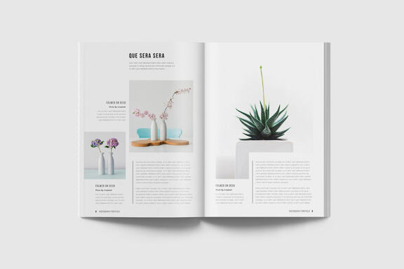 Portfolio Magazine Template