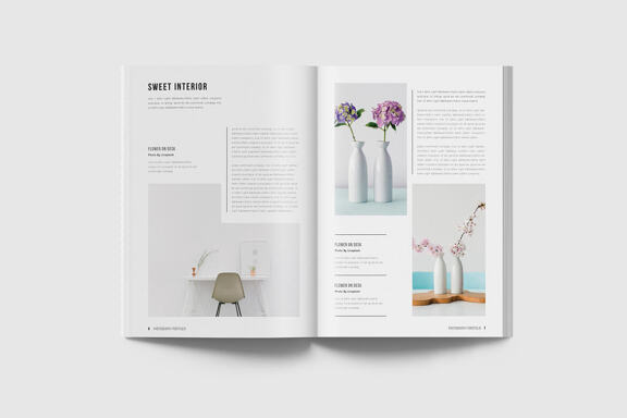 Portfolio Magazine Template
