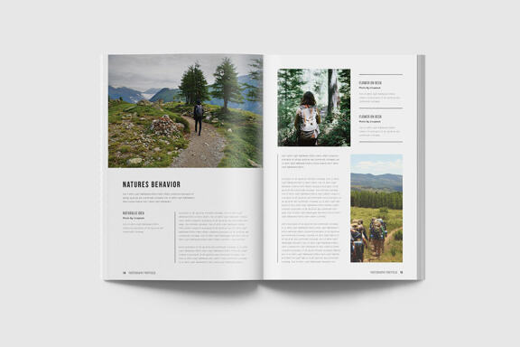 Portfolio Magazine Template