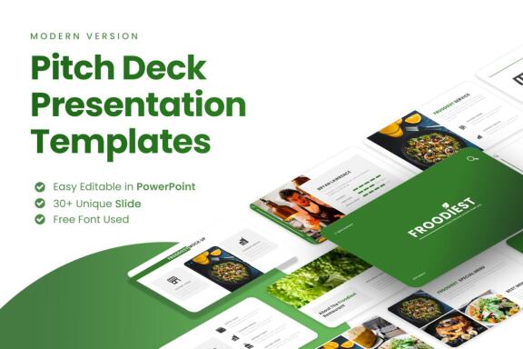 FROODIEST - Food & Culinary PowerPoint Template