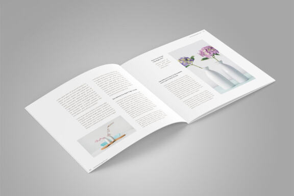 Square Magazine Template