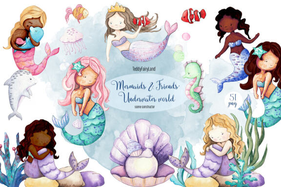 Mermaid Scene Maker