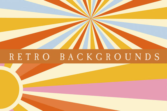 Hippie Retro Chess Backgrounds