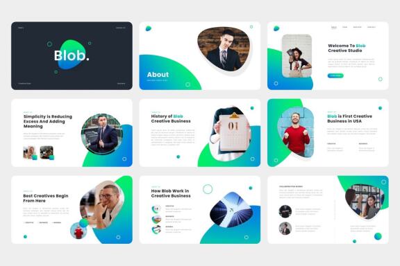 Blob - FREE Google Slides Template