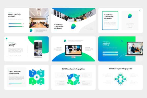 Blob - FREE Google Slides Template