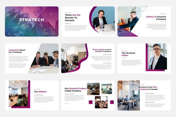 Stratech – Business Google Slides Template