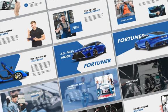 Automotive - Powerpoint Template
